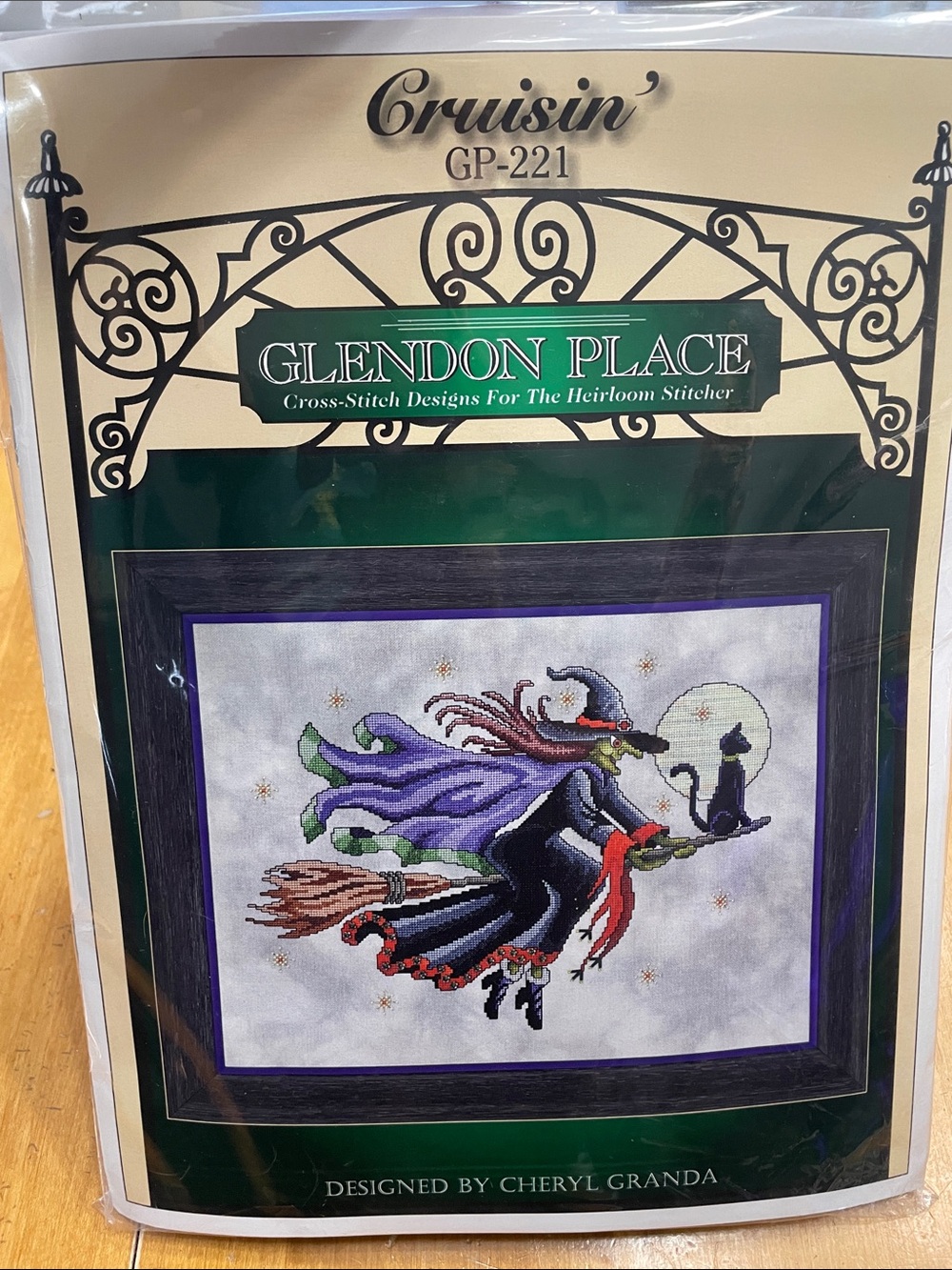 Witch Cross Stitch kit